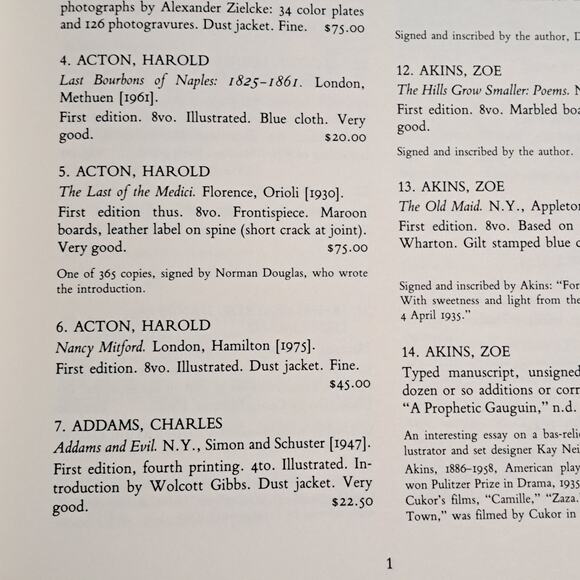 The George Cukor Collection Catalog of Books Vintage 1986 Los Angeles - Picture 4 of 9